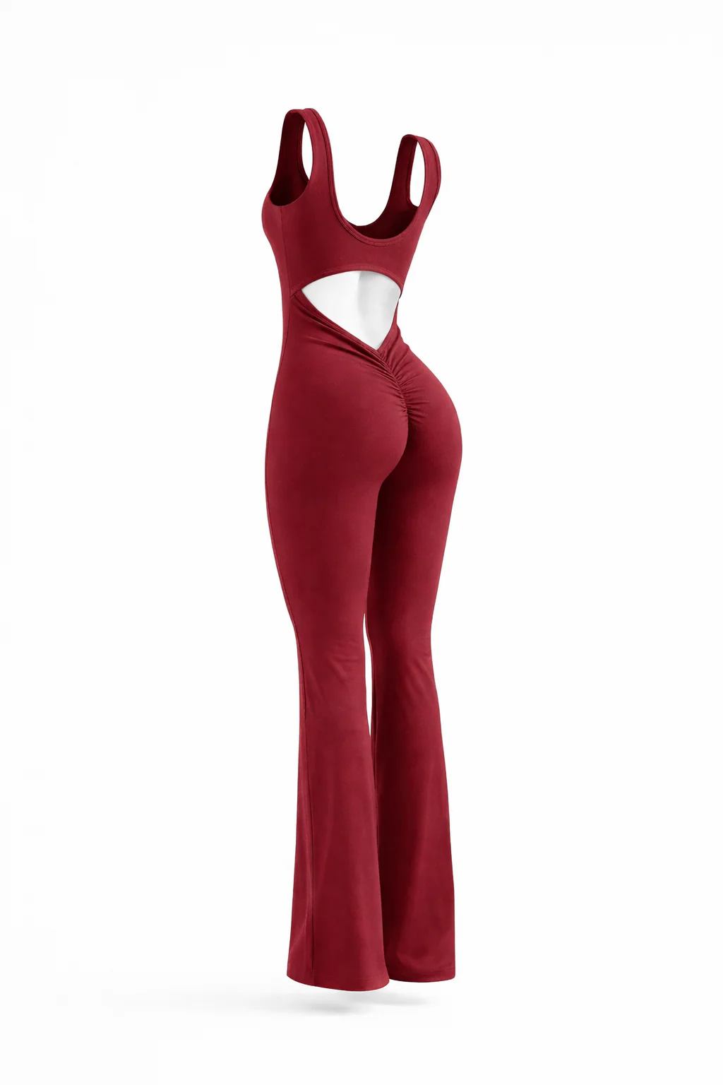 KAIA BODYSUIT — Seamless Sculpting Flare-Leg One-Piece - Image 9