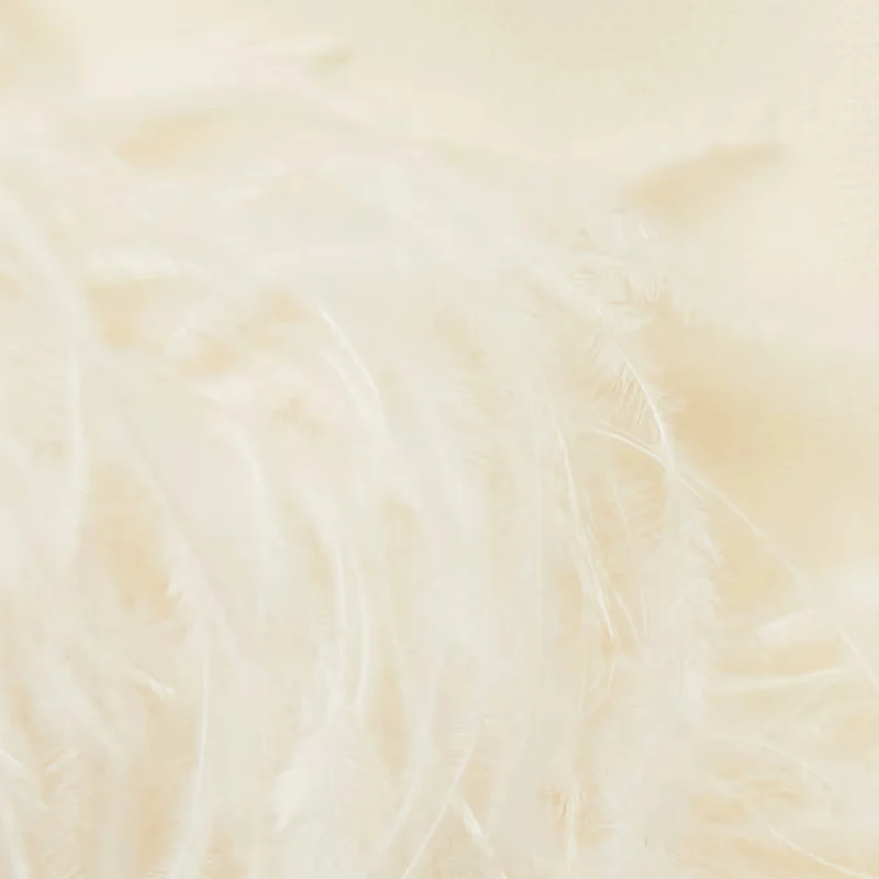 Odette Feather-Hem Turtleneck Mini Dress - Image 7