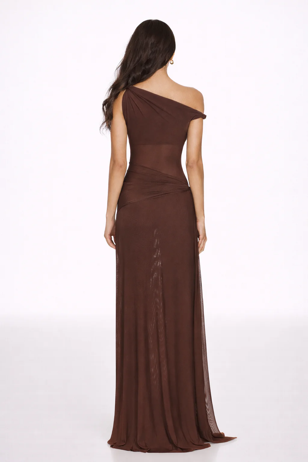 Sora Draped One-Shoulder Maxi Dress - Image 2