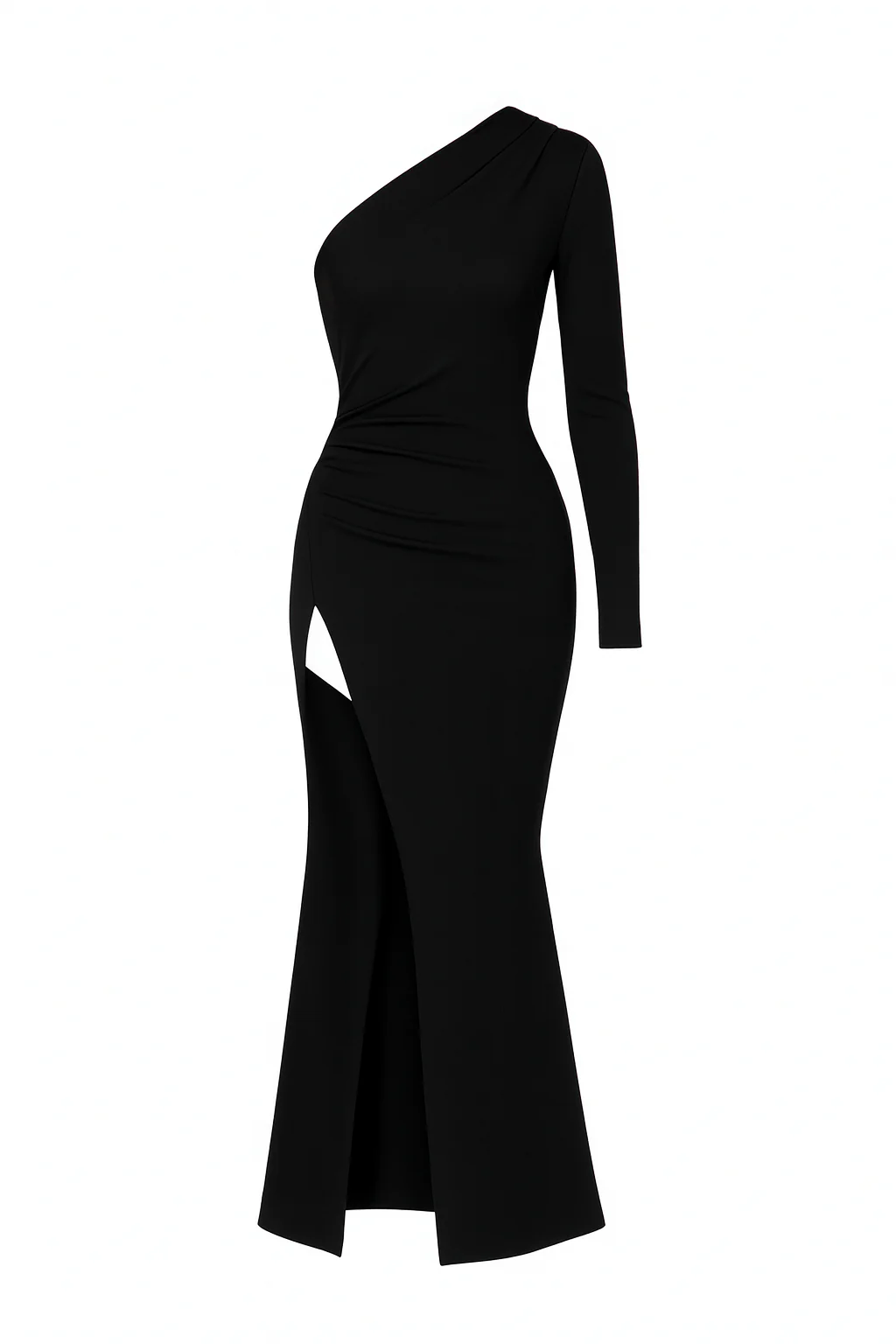 Nova One- Shoulder Knit Dress - Image 3