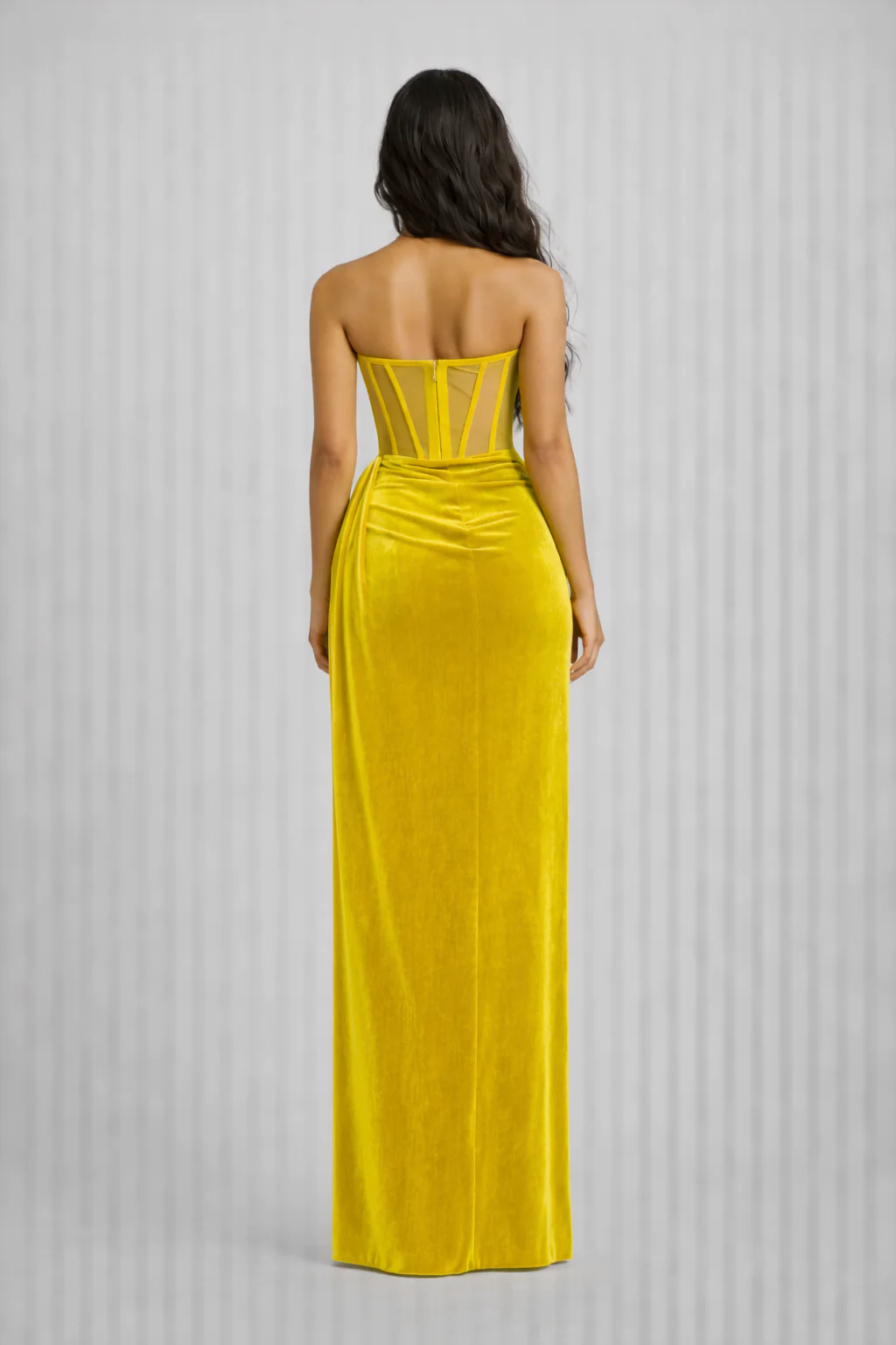 Delilah Bodice Velvelt Gown - Image 2