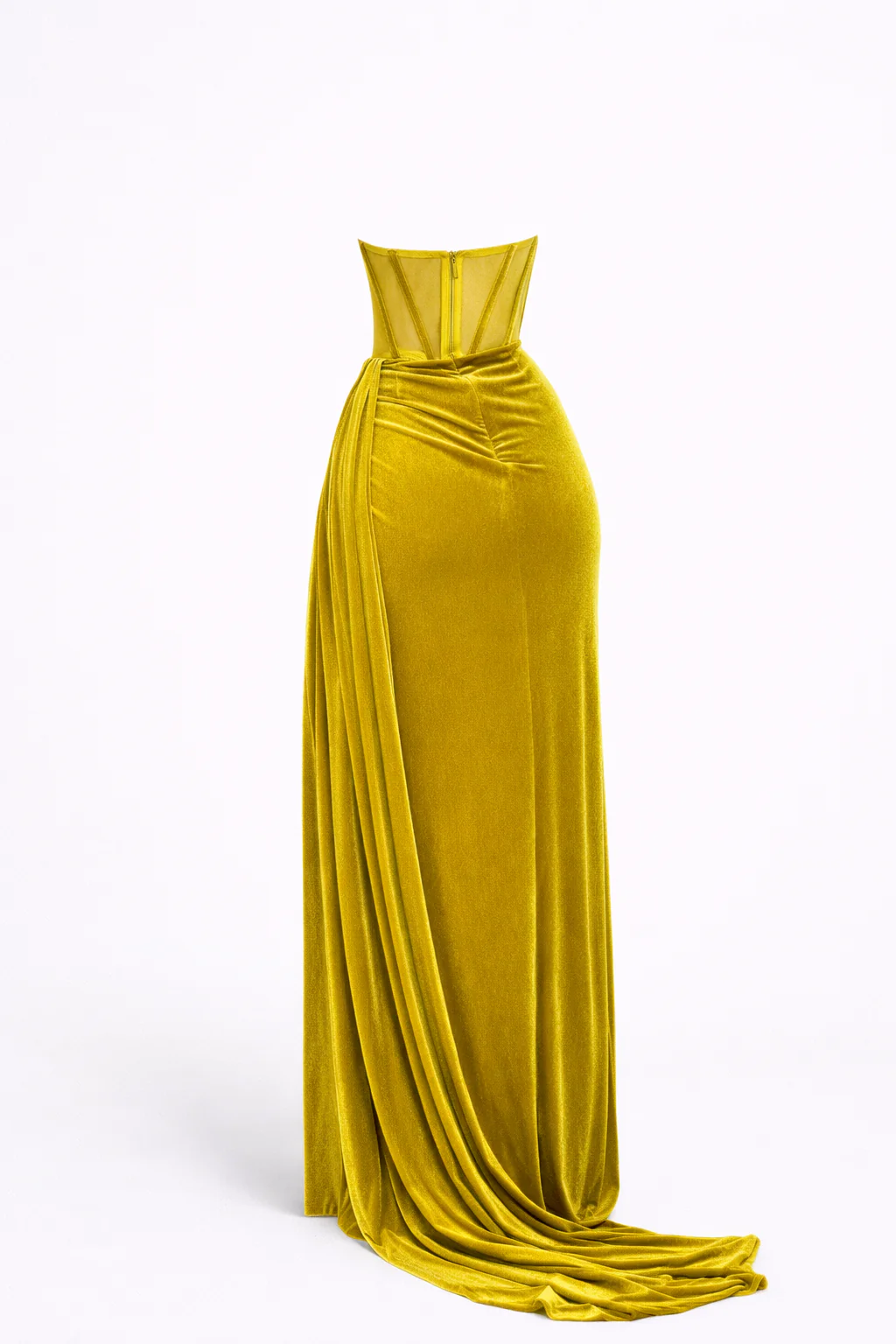 Delilah Bodice Velvelt Gown - Image 4