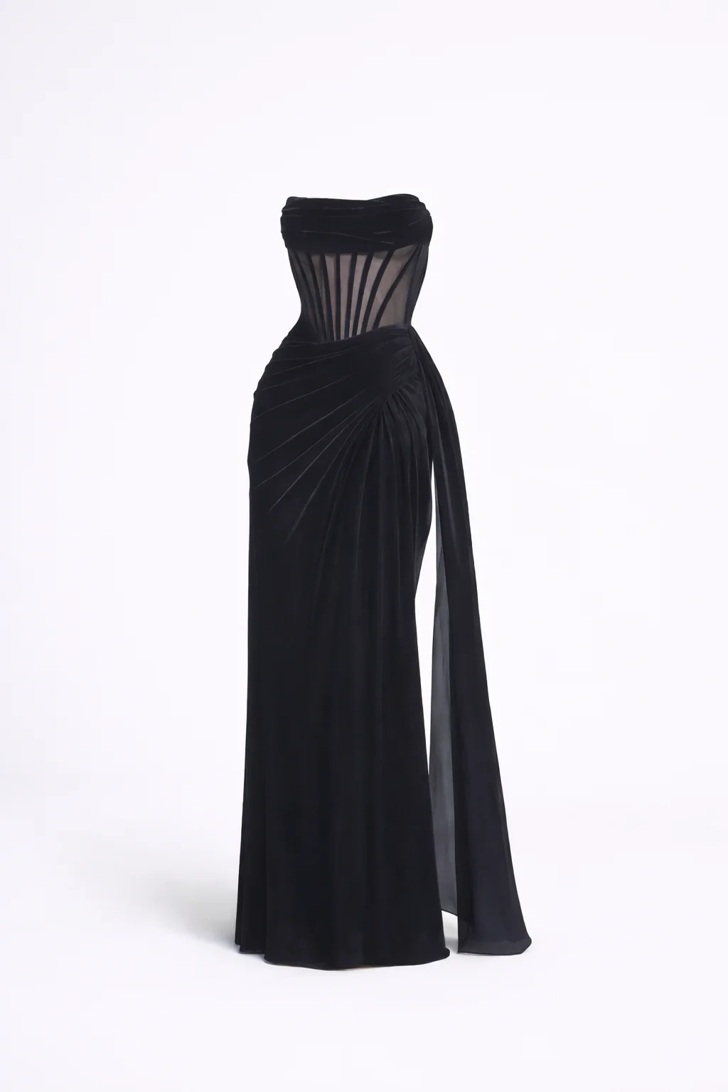 Delilah Bodice Velvelt Gown - Image 6