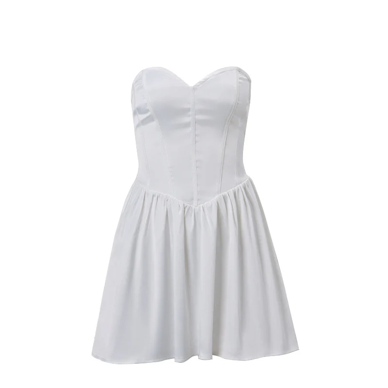 CELESTE DRESS — Corset Mini with Lace-Up Back - Image 5