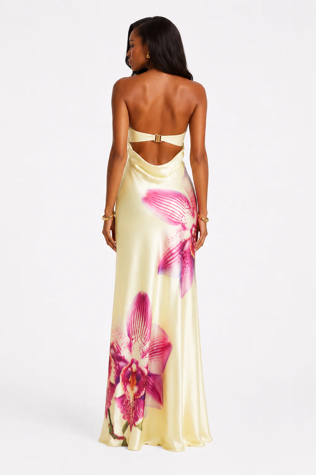Orquídea Strapless Maxi Dress - Image 2