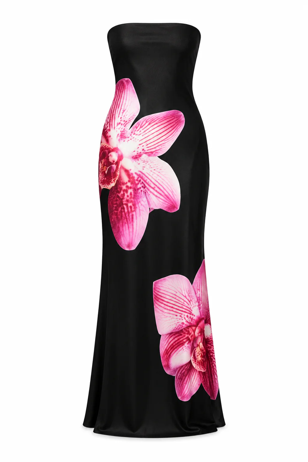Orquídea Strapless Maxi Dress - Image 3