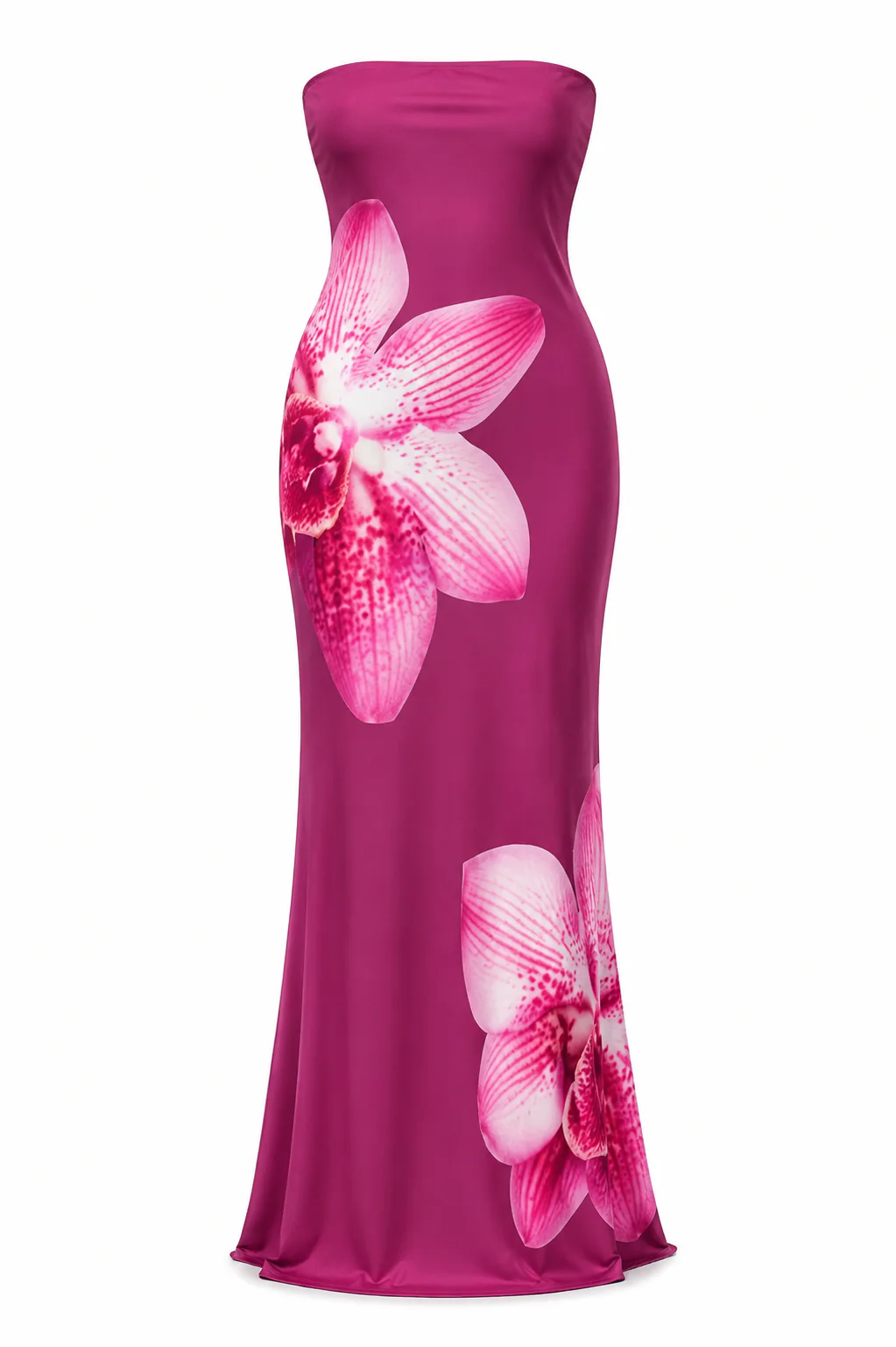 Orquídea Strapless Maxi Dress - Image 4